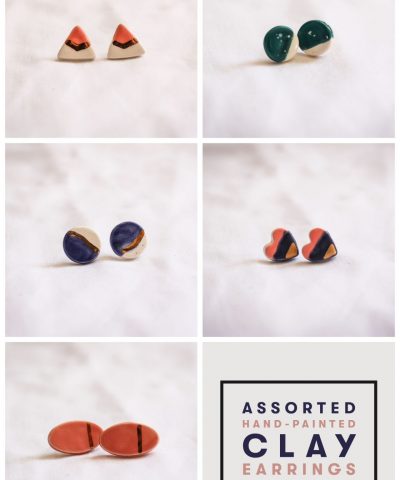 Gift Box For Her - Clay Earrings